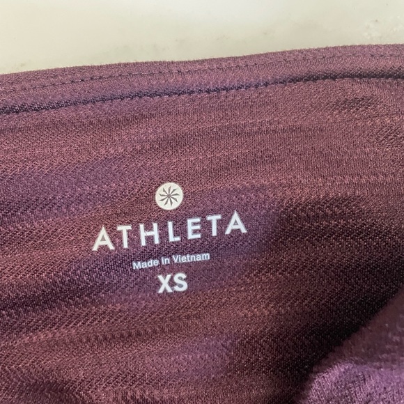Athleta leggings, XS, crop & ankle length, patterned & solid, two for one price - Picture 7 of 15